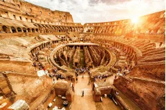 Colosseum, Arena, Roman Forum & Palatine Hill + Multimedia Video