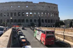 Colosseum, Roman Forum & Palatine Hill + Panoramic Open Bus