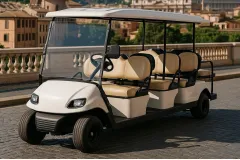 Rome: Guided Golf Cart Tour