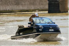 Tiber River Rome: 500 Boat Private Transfer