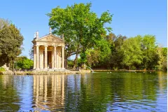 Villa Borghese Gardens by Golf Cart